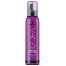 Igora Expert Mousse Hair Coloring Foam 9.5-17 Peach - 100ml