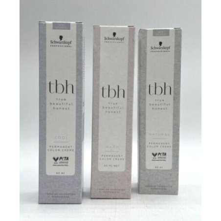 Schwarzkopf Professional tbh Cool Permanent Color 60ml Various Shades