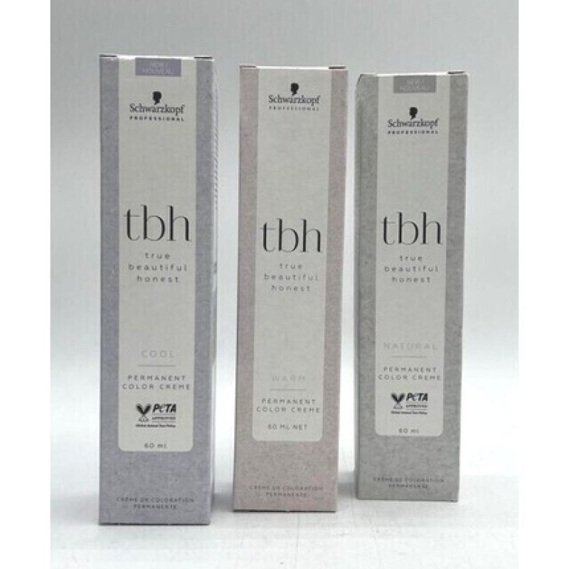 Schwarzkopf Professional tbh Cool Permanent Color 60ml Various Shades