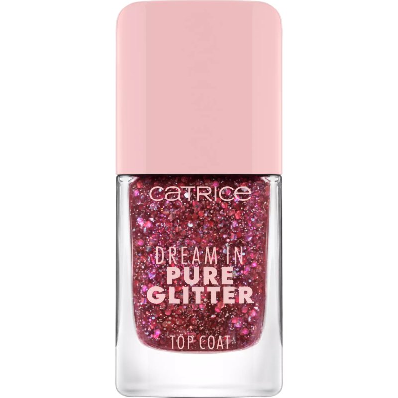 CATRICE Dream In Pure Glitter vernis à ongles top coat 10,5 ml Transparent
