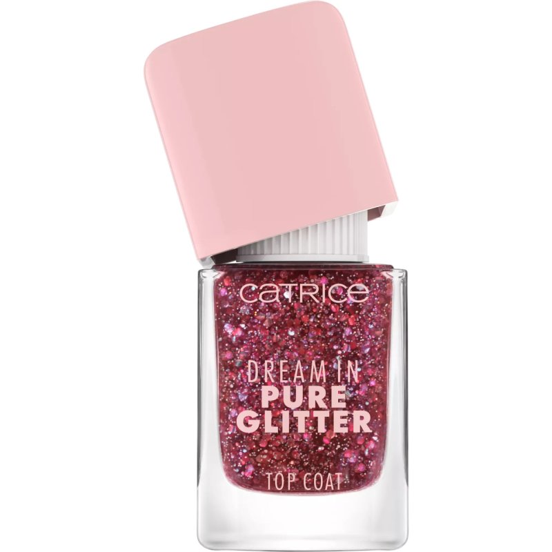 CATRICE Dream In Pure Glitter nail top coat 10.5 ml Transparent