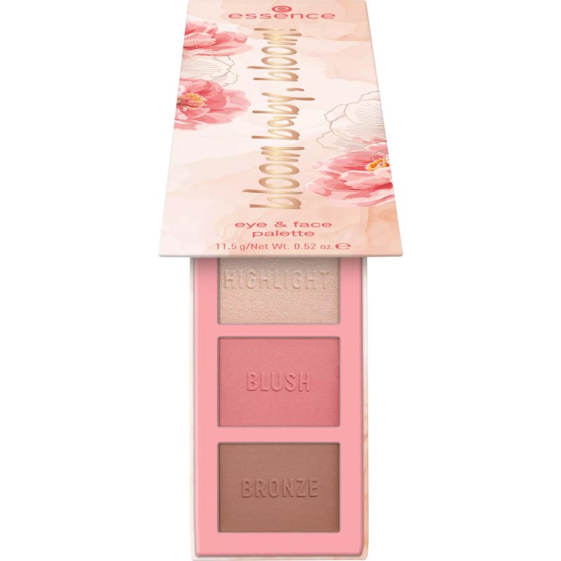 essence Bloom Baby Bloom Eye & Face Palette 7 Colors