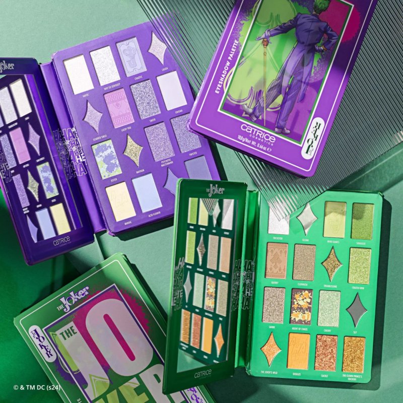 Catrice The Joker Eyeshadow Palette No. 020 Multicoloured 16 Colours Glossy Intense Radiant Vegan Parabens 18.8g