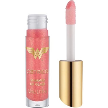 Catrice Wonder Woman Shimmer Lip Glaze Lip Gloss No. 020 Pink with Oils