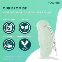 Foamie Natural Shampoo Bar for Dry Hair with Aloe Vera - Solid Shampoo Bar Cruelty, Paraben & Sulfate Free - Aloe You