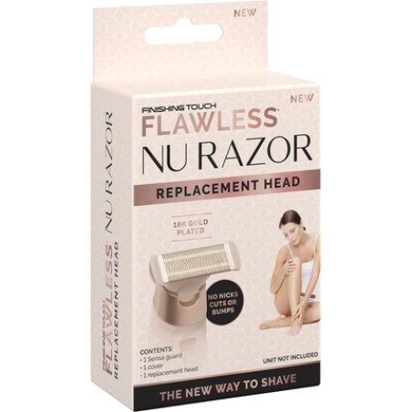 Finishing Touch Flawless Nu Razor Replacement Head Rechargeable Electric Razor Replacement Head