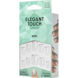 Elegant Touch Bare Nails Square