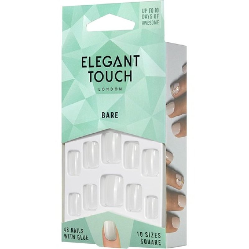 Elegant Touch Bare Nails Square