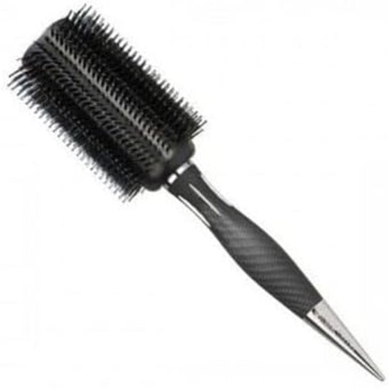 KENT BRUSHES 100MM 28 Row Nylon Bristle Radial Black White Standard