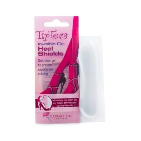 Carnation Tip Toes Heel Shields - 2 Pieces