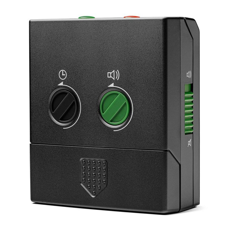 Braun Classic Analog Travel Alarm Clock with Snooze Function and Light