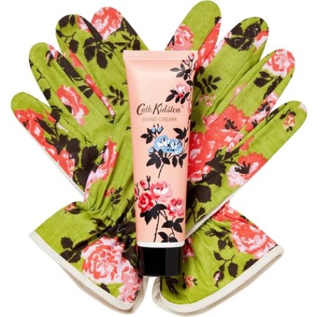 Cath Kidston The Garden Path Lightweight Gardening Gloves Gift Set Hand Cream Enriched With Shea Butter and Essential