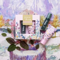 Heathcote & Ivory Flower of Focus Supercharge Duo Hand Cream 30ml & Perfume Gel 10ml Cruelty Free Vegan Friendly Travel