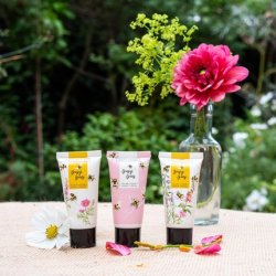 Heathcote & Ivory Busy Bees Assorted Hand Creams Trio Gift Set - Travel Friendly Sizes