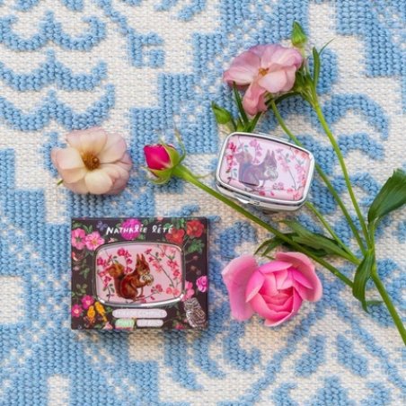 Vintage & Co X Nathalie Lete Forest Folk Lip Balm and Compact Mirror 6g