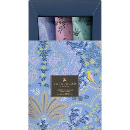 Sara Miller Savannah Fragranced Hand Cream Trio 30ml - Pack of 3