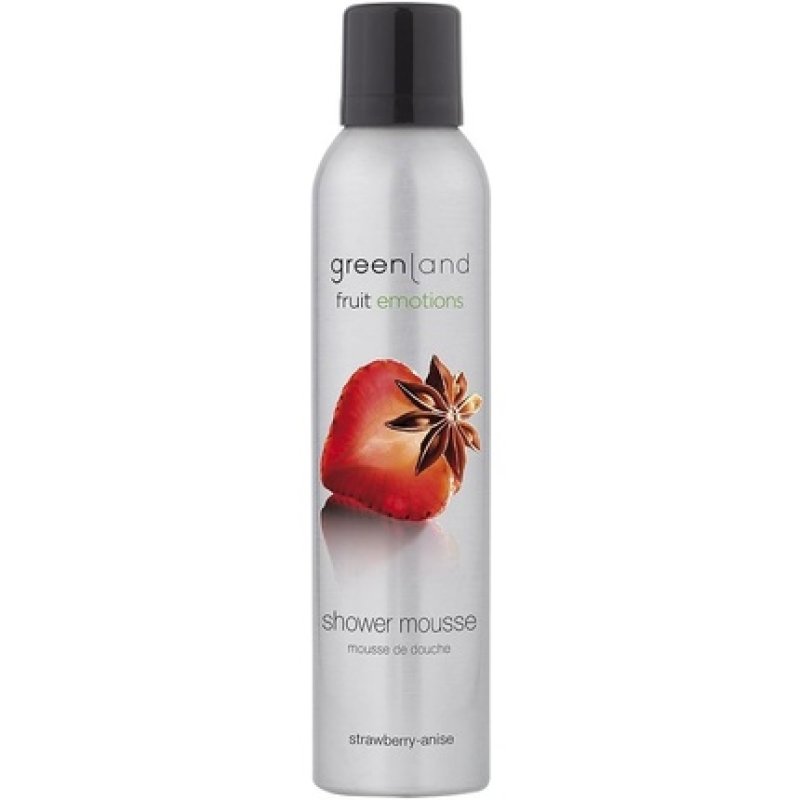Greenland Strawberry Shower Mousse 200ml