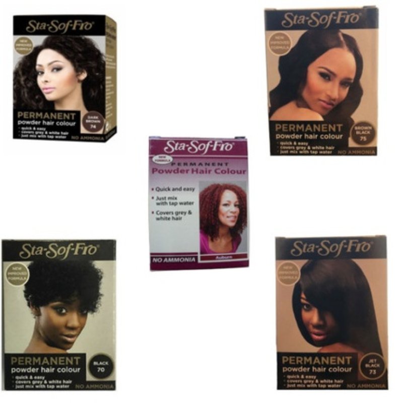 STA-SOF-FRO Permanent Powder Hair Colour Dye 8gm - Fast UK Free Postage