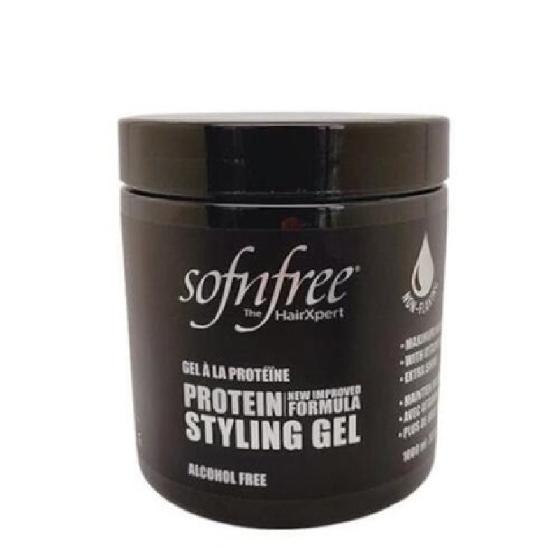 Sofn'free Protein Formula Styling Gel Black