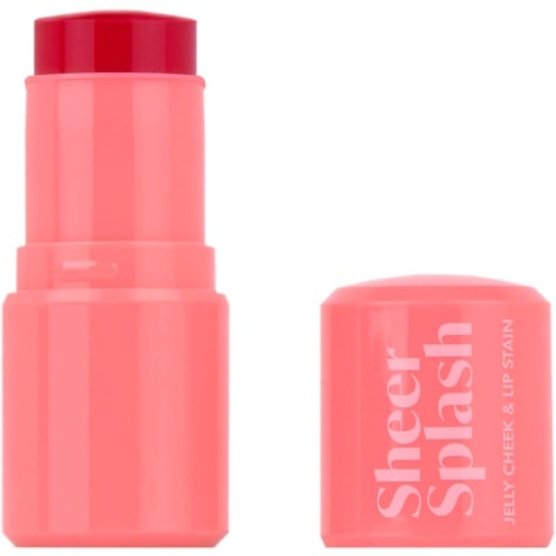 Barry M Sheer Splash Jelly Cheek & Lip Stain in Pink Cranberry Cloud