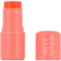 Bary M Sheer Splash Jelly Cheek & Lip Stain Shade Coral Papaya Pool