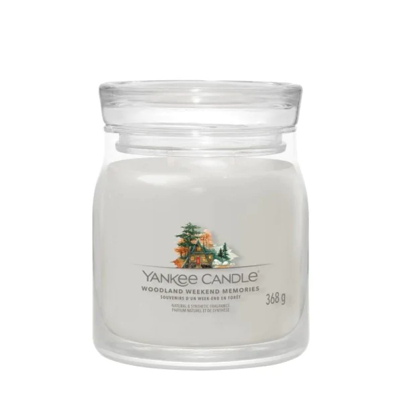 Yankee Candle Woodland Weekend Memories Medium Signature Jar
