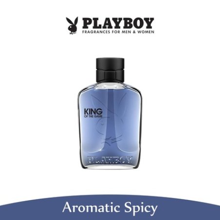 Playboy King Of The Game Eau De Toilette Spray for Men 3.4 Ounce