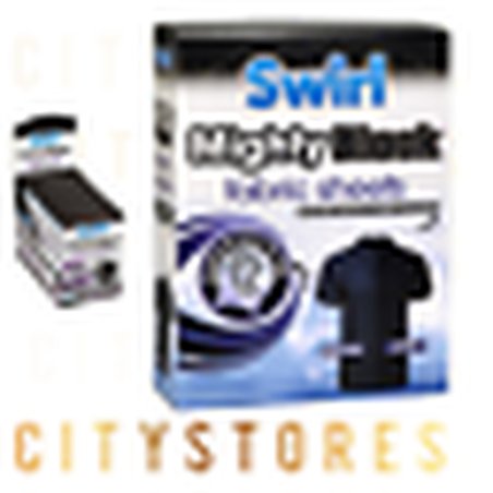 Mighty Black Renovator Revives Restores Dark Fabric Sheets - Swirl