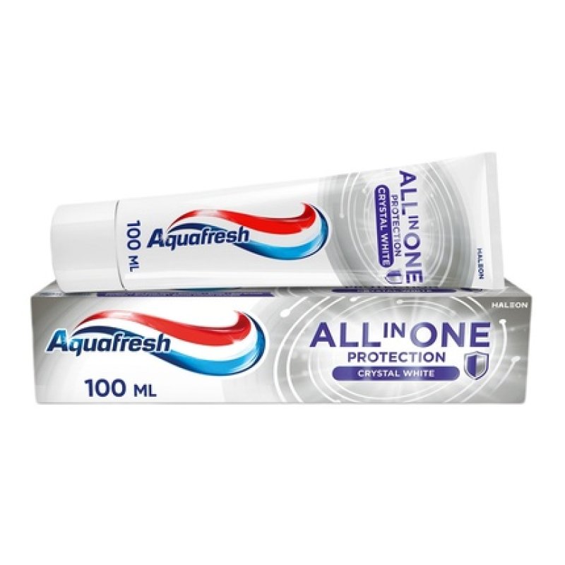 Aquafresh All in One Protection Crystal White Toothpaste