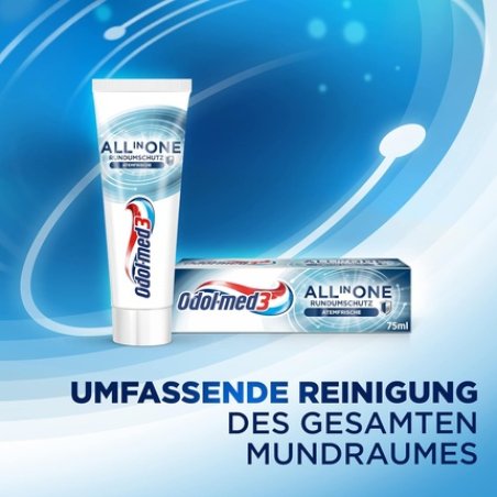 Odol Med3 All In One Breath Freshener Toothpaste for Clean Breath