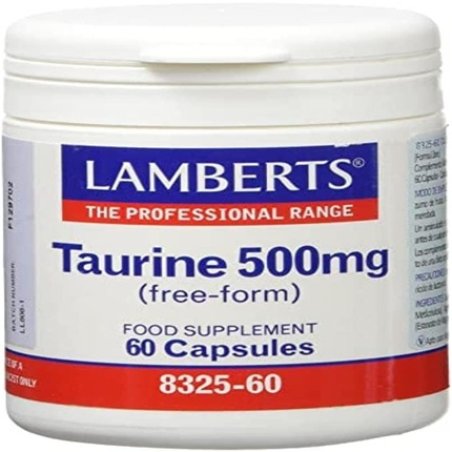 Lamberts Taurine 500 Mg 60 Capsules