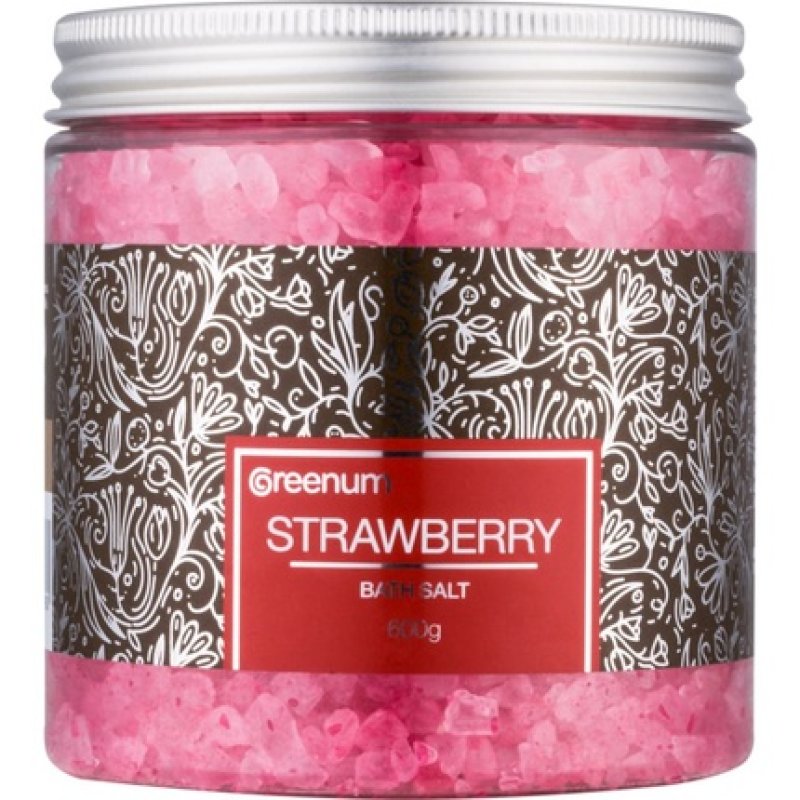 Greenum Strawberry Bath Salt 600g