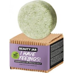Beauty Jar I HAVE FEELINGS! Shampoo Bar for Sensitive Scalp with Juniper Berry Oil and Lavender Oil 65g