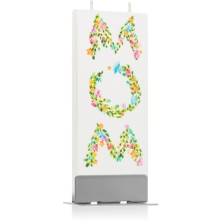 Flatyz Greetings Mom Decorative Candle - 6x15 cm