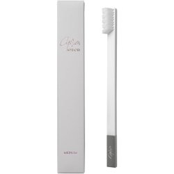 Apriori White Silver Medium Premium Toothbrush
