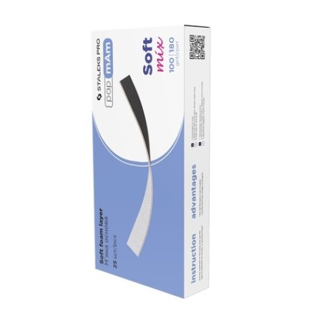 Pro Expert Set Of Replacement Nail File Tips 100/180 25 Pieces