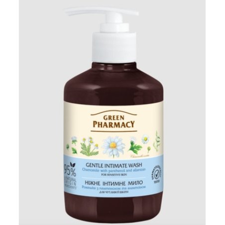 Liquid Soap for Intimate Care Green Pharmacy 370ml with Chamomile