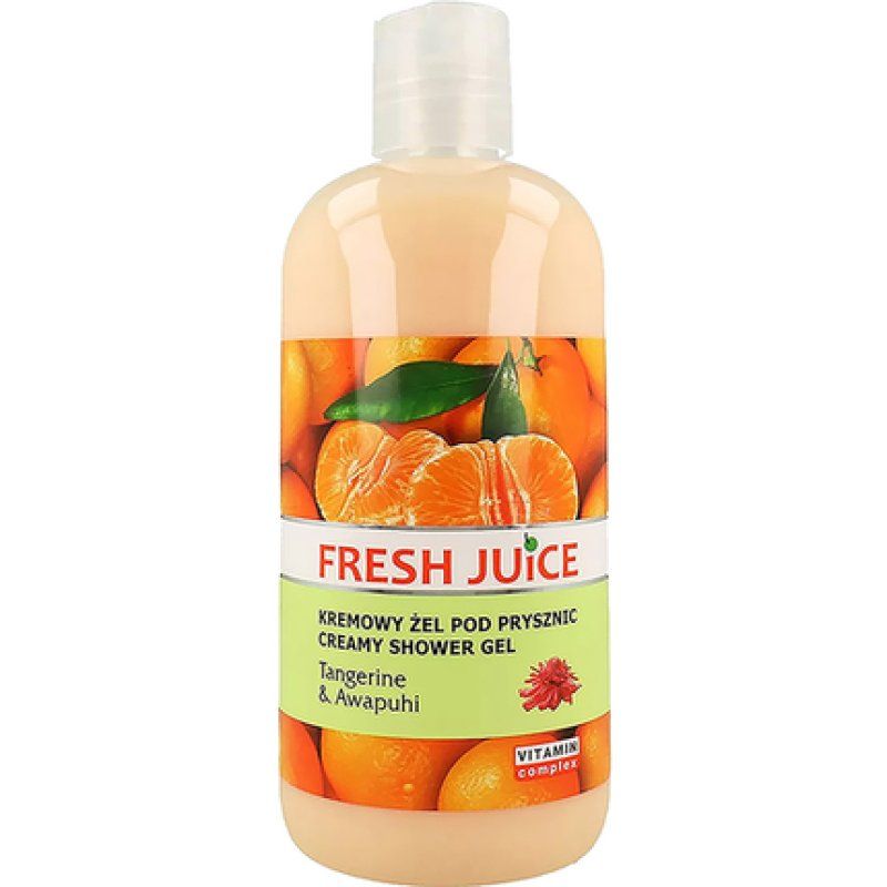 Fresh Juice Creamy Shower Gel Mandarin & Awapuhi 500 Ml