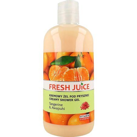 Fresh Juice Creamy Shower Gel Mandarin & Awapuhi 500 Ml