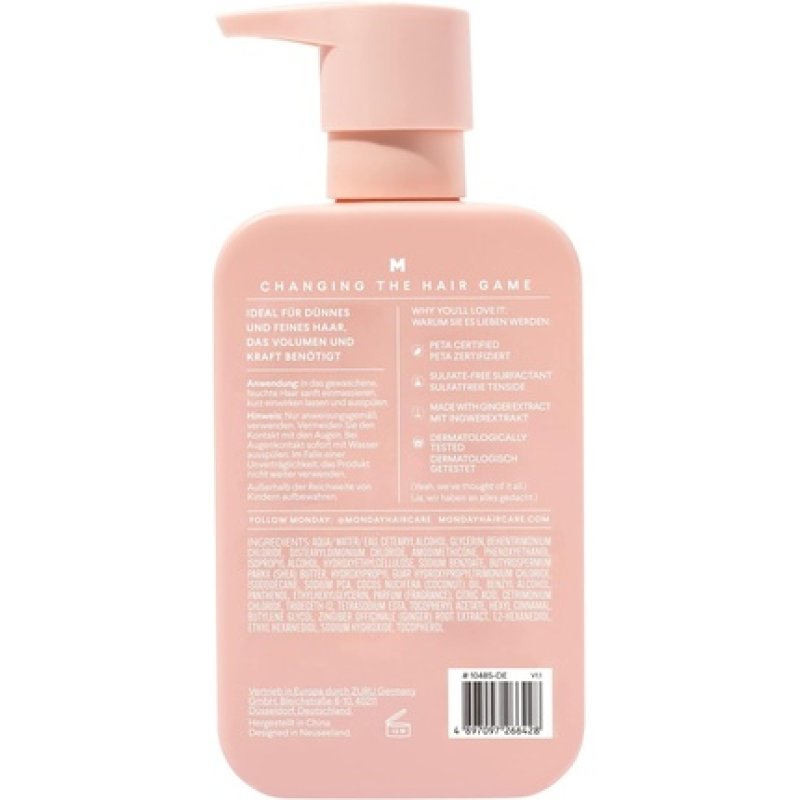 Monday Volume Strength & Fullness Conditioner 350ml