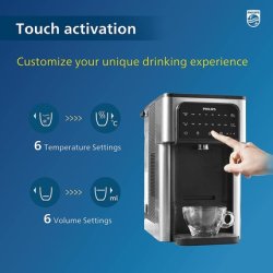 Philips Water All-In-One Water Station, Dispenser For Filtered Hot And