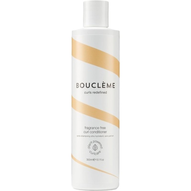 Bouclème Fragrance Free Curl Conditioner Hydrating and Strengthening for Dry and Damaged Hair 10.1 fl oz