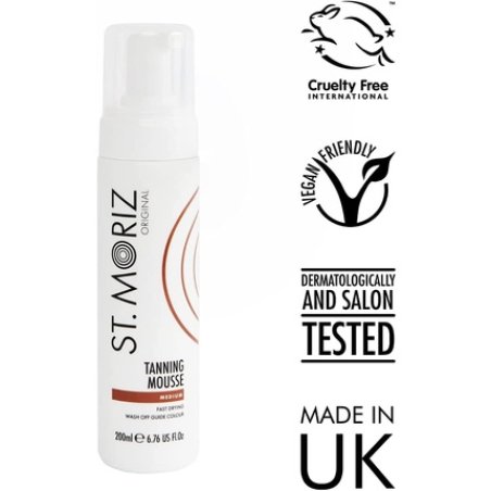 St Moriz Instant Self Tanning Mousse 200ml