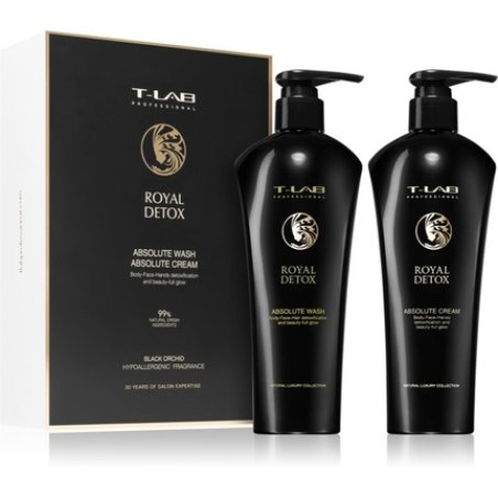 T-LAB PROFESSIONAL Royal Detox Absolute Gift Set - Hair Care Gift Set