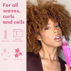 Umberto Giannini Curl Jelly Refresh Curl Refreshing Styling Spray for Zero Frizz Defined Curls Moisturising Spray