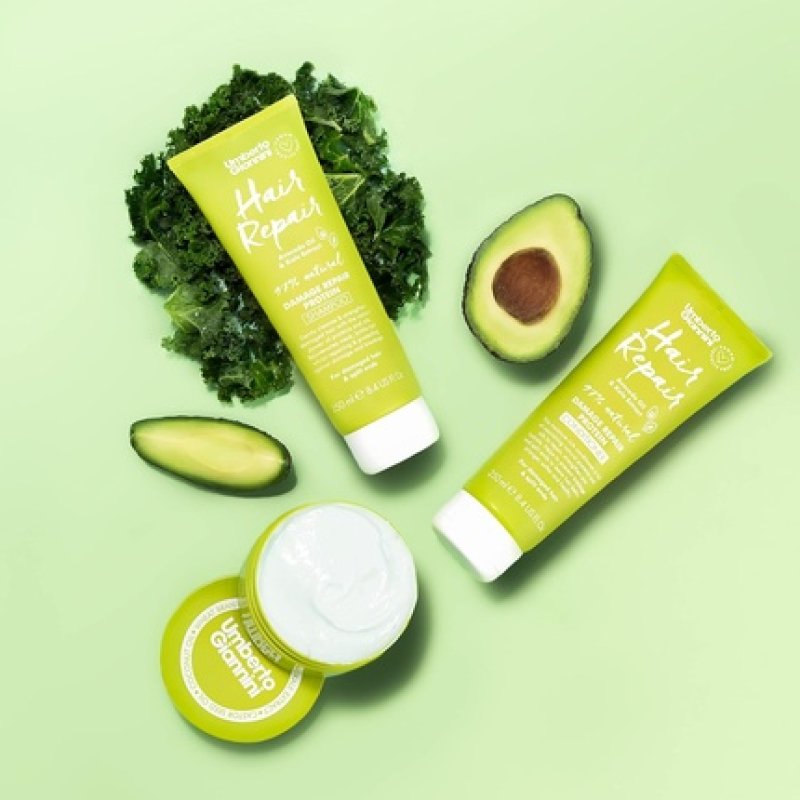 Umberto Giannini Hair Repair Protein Conditioner for Dry and Damaged Hair Vegan and Cruelty Free 250ml