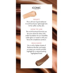 Iconic London Radiance Booster Sheer Tinted Primer with Radiant Glow Deep