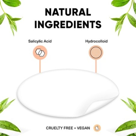 Breakout Aid Ultra Thin Pore Cleansing Patches with Salicylic Acid - 48 Patches in 3 Sizes