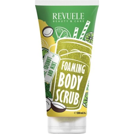 Revuele Foaming Body Scrub Lime, Coconut & Mint 200ml
