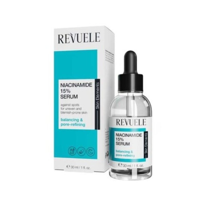 Revuele Niacinamide Serum 15% Balancing Against Large Pores and Blackheads